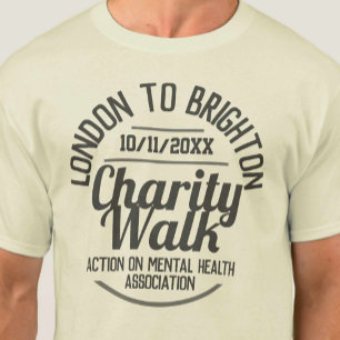 T-shirt pour marche de charité ou autre événement