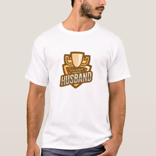 T-Shirt pour mari de la 5e place (Devant)