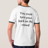 T-shirt Pour mener l'orchestre…. (Dos entier)