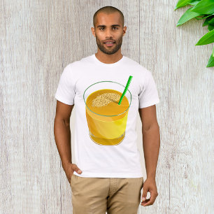 T-Shirt Pour Mens De Jus De Verre