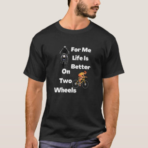 T-shirt Pour moi sur deux roues 2