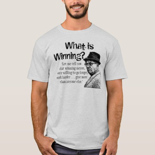 T-shirt Pour mon équipe (Devant)