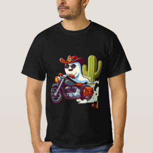 T-Shirt pour moto-fantôme - Tee pour moto Éffrayan
