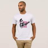 T-Shirt pour musicien de jazz français (Devant entier)