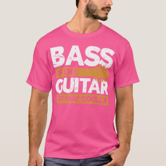 T-shirt Pour Musicien Guitariste Musique Basse Ventilateur