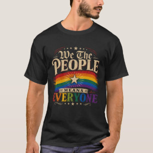 T-shirt « Pour nous, le peuple, tout le monde est