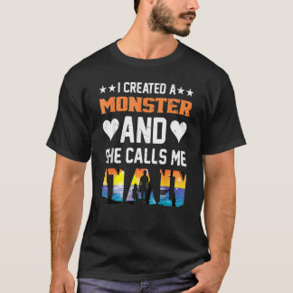 T-shirt pour Papa de la part de fille Premier jour de la f