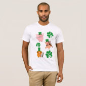 T-shirt pour petits musiciens de la Saint Patrick (Devant entier)