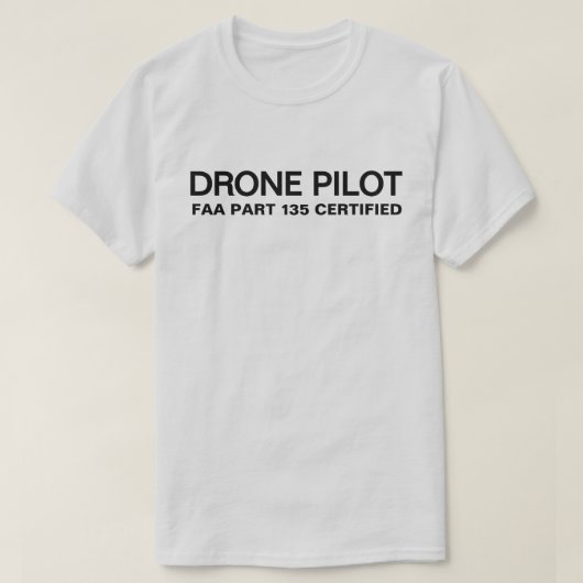 T-Shirt pour pilote de drone (Design devant)