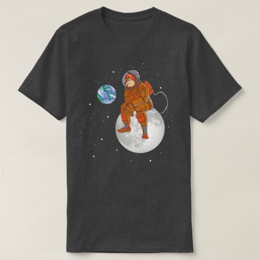 T-shirt Pour Planètes Lune (Design devant)