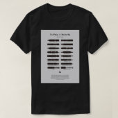 T-shirt Pour projeter un papillon par Kendrick Lamar Poste (Design devant)
