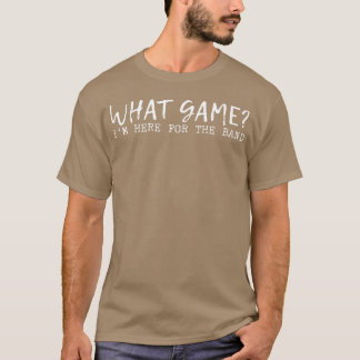 T-shirt Pour quel jeu suis-je ici ? La famille Band