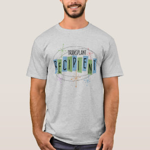 T-shirt pour receveur de greffe de design rétro p