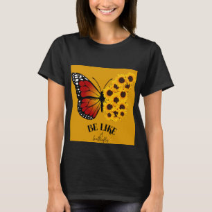 T-shirt pour s'amuser avec une belle papillons