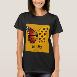 T-shirt pour s'amuser avec une belle papillons