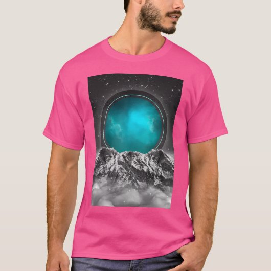 T-shirt Pour S'Éloigner (Éclipse Lunaire) (Devant)