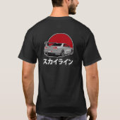 T-shirt pour skyline R34 (Dos)