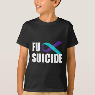 T-shirt Pour Suicide Sensibilisation au suicide Ribbon Sui