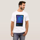 T-shirt pour toujours bleu (Devant entier)