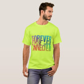T-shirt Pour toujours connecté (Devant entier)