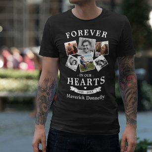 T-shirt Pour toujours dans notre Mémorial des Coeurs