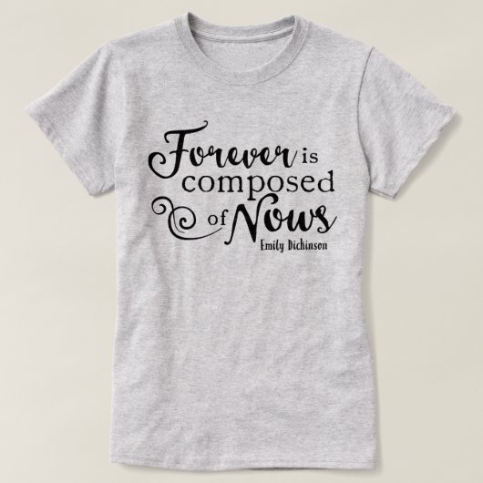 T-shirt Pour Toujours Est Composé De Nows (Design devant)