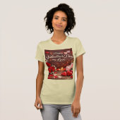T-Shirt 'Pour toujours mon Valentin' (Devant entier)