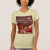 T-Shirt 'Pour toujours mon Valentin' (Devant)