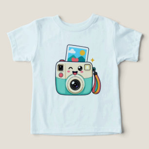 T-shirt pour tout-petit avec appareil photo instan