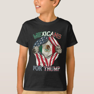 T-shirt Pour Trump 2024 Mexique États-Unis