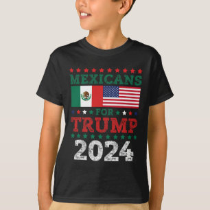 T-shirt Pour Trump 2024 ramener l'Amérique au Mexique Drap