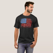 T-shirt Pour un camping nature (Devant entier)