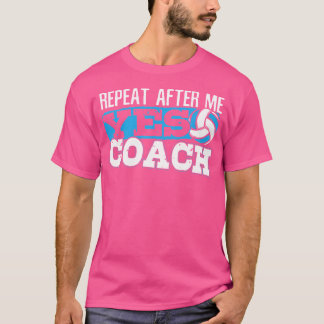 T-shirt Pour Un Entraîneur De Volley-Ball