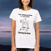 T-shirt Pour un nettoyeur - Services de nettoyage à person