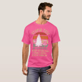 T-shirt Pour un roi des fans de disc golf (Devant entier)