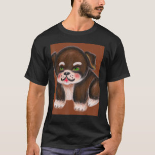 T-shirt Pour Ventilateur De Chien Mignonne Puppie Dans Le 