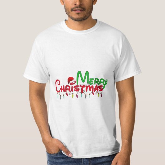 T-shirt pour 👕 vêtements spéciaux de Noël (Devant)