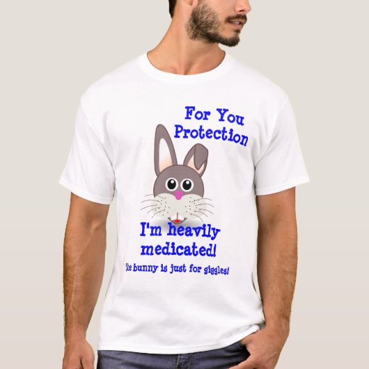 T-shirt Pour votre protection (Devant)
