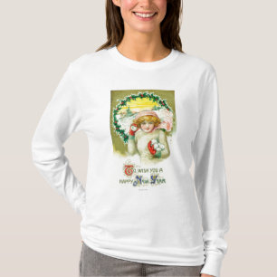 T-shirt Pour vous souhaiter un combat de Snowball de bonne