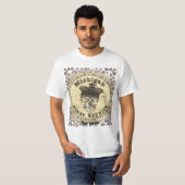 T-shirt Pourcentage du Michigan Biker (Devant entier)