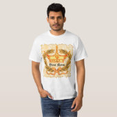 T-shirt Pourcentage King Crown Papa (Devant entier)