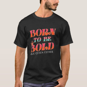 T-shirt Pourim Esther Qui Costume Juif Célébration Fête 