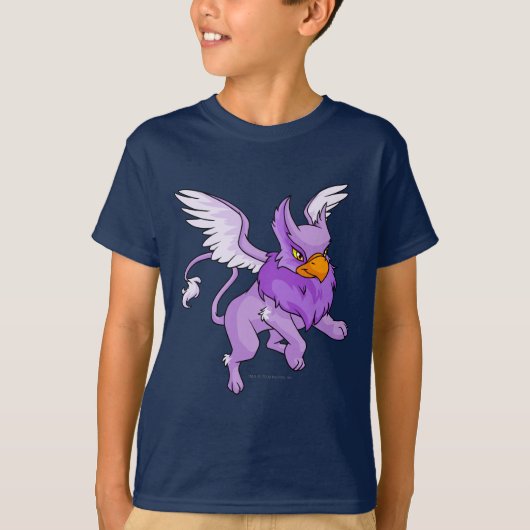 T-shirt Pourpre d'aire (Devant)