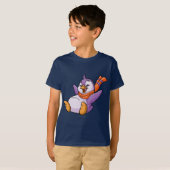 T-shirt Pourpre de Bruce (Devant entier)