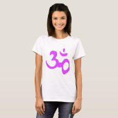 T-shirt Pourpre de l'OM (Devant entier)