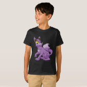 T-shirt Pourpre de Lupe (Devant entier)
