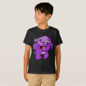 T-shirt Pourpre de Poogle (Devant entier)