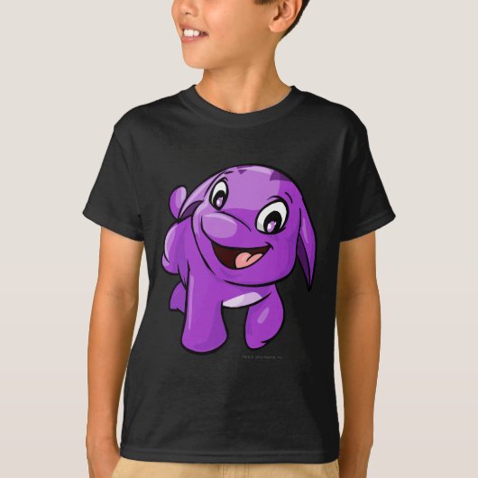 T-shirt Pourpre de Poogle (Devant)