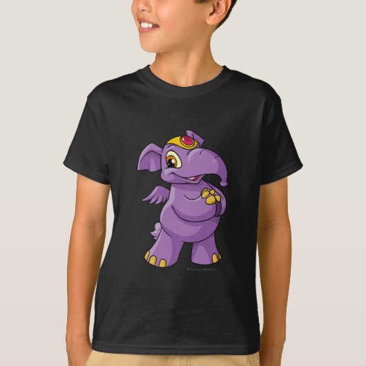T-shirt Pourpre d'Elephante (Devant)