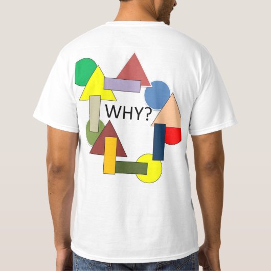 T-SHIRT POURQUOI? (Dos)